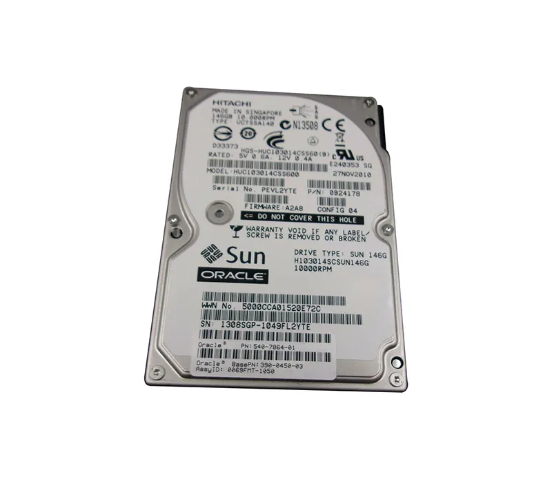 540-7864-01 - Sun 146GB 10000RPM 2.5-inch SAS 3Gbps Hot Swappable Har…