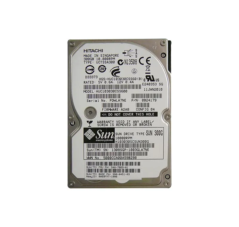 540-7869-01 - Sun 300GB 10000RPM SAS 6Gb/s 16MB Cache 2.5-inch Hard D…
