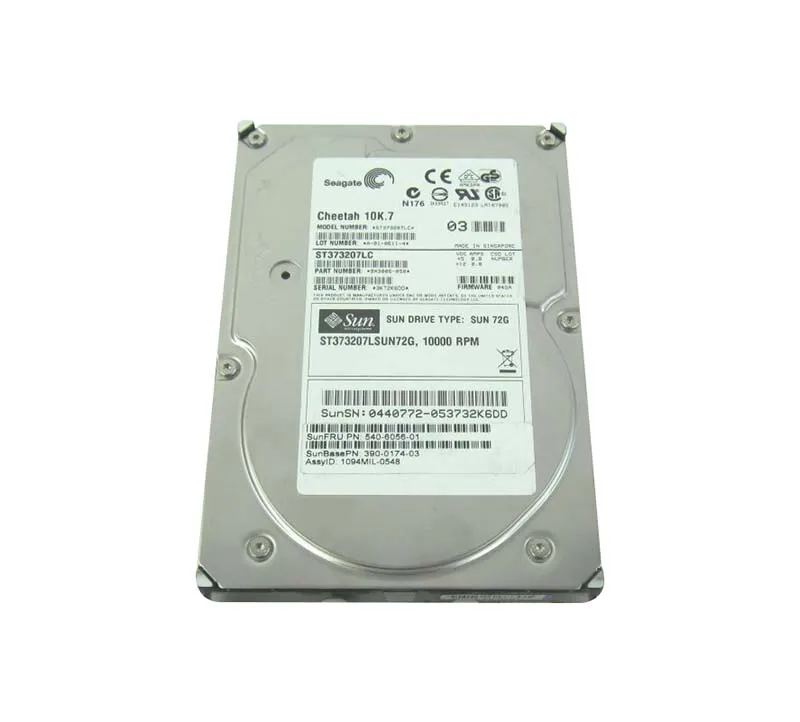 5406056-02 - Sun 73GB 10000RPM Ultra-320 SCSI LVD Hot-Pluggable 80-Pi…