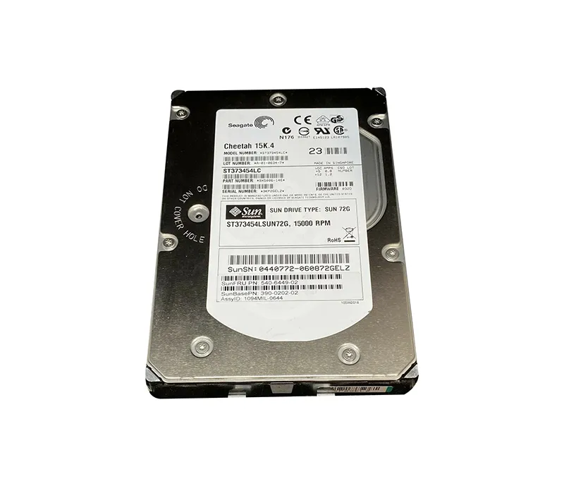5406449-03 - Sun 73GB 15000RPM Ultra-320 SCSI LVD Hot-Pluggable 80-Pi…