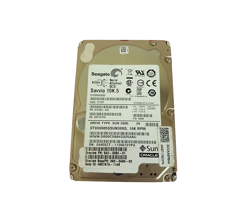 542-0384-01 - Sun 300GB 10000RPM SAS 6Gb/s 64MB Cache 2.5-inch Hard D…