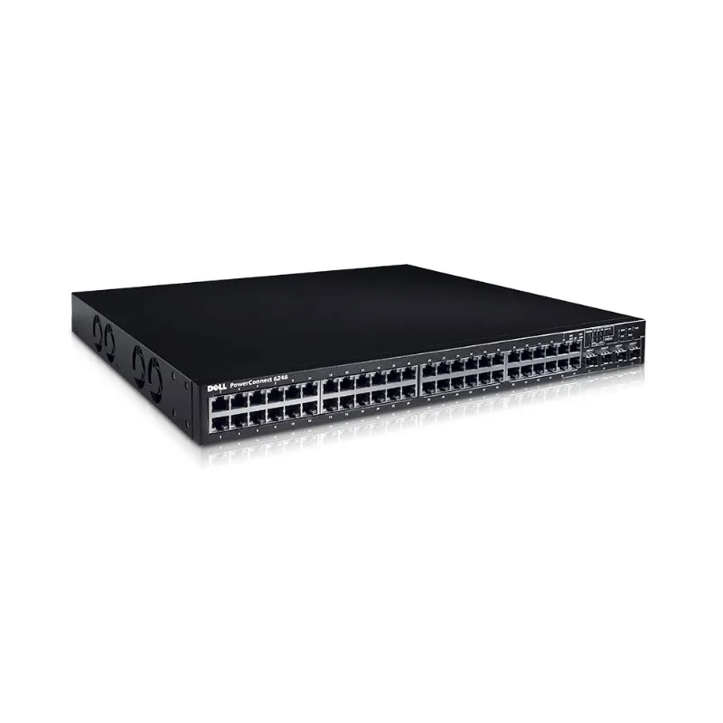 550977377 - Dell PowerConnect 6248P 48-Port Managed Stackable Network…