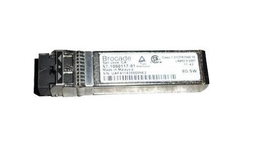 57-1000117-01 - Brocade 8GB FC 850nm SW SFP+ Fiber Optic Transceiver …