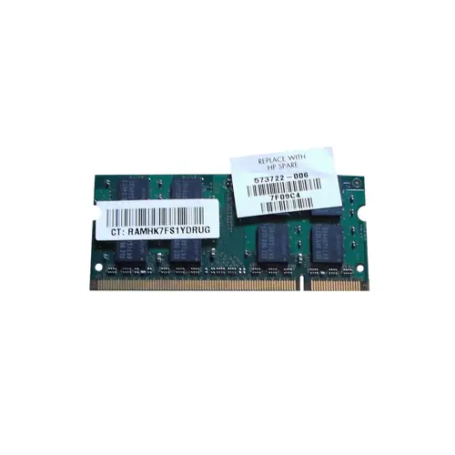 573722-006N - HP 2GB DDR2-800MHz PC2-6400 non-ECC Unbuffered CL6 200-…