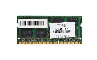 579155-001 - HP 2GB DDR3-1333MHz PC3-10600 non-ECC Unbuffered CL9 204…