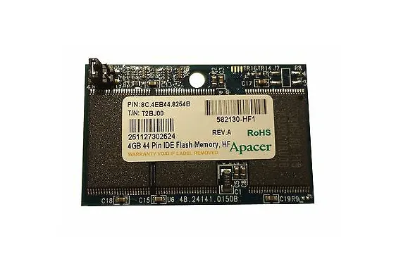 582130-HF1 - HP 44-Pin IDE 4GB Flash Memory Hf Rohs Apacer Module