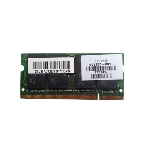 598855-001 - HP 4GB DDR2-800MHz PC2-6400 non-ECC Unbuffered CL6 200-P…