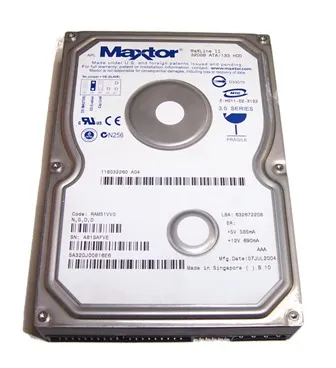 5A250J0 - Maxtor Maxline Plus Ii 250GB 5400RPM 40-Pin 2MB Cache ATA/I…