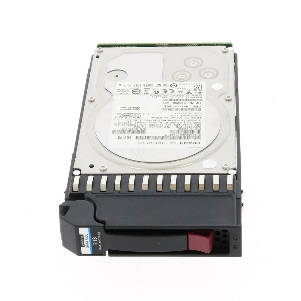 601778-001 - HP 2TB 7200RPM SATA 3GB/s NCQ MidLine 3.5-inch Hard Drive