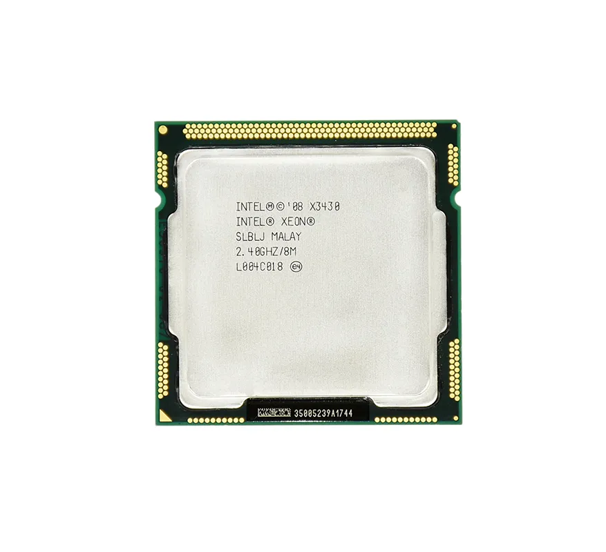604624-001 HP 2.40GHz 2.50GT/s DMI 8MB L3 Cache Intel Xeon X3430 Quad…