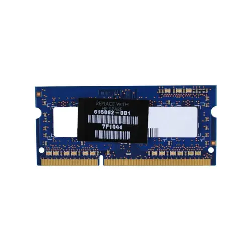 615862-001 - HP 1GB DDR2-667MHz PC2-5300 non-ECC Unbuffered CL5 200-P…