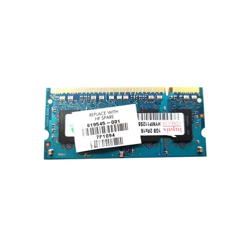 619545-001 - HP 1GB DDR2-800MHz PC2-6400 non-ECC Unbuffered CL6 200-P…