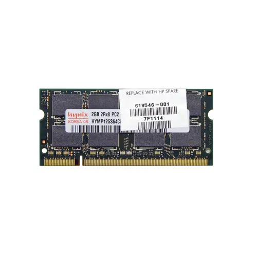 619546-001 - HP 2GB DDR2-800MHz PC2-6400 non-ECC Unbuffered CL6 200-P…