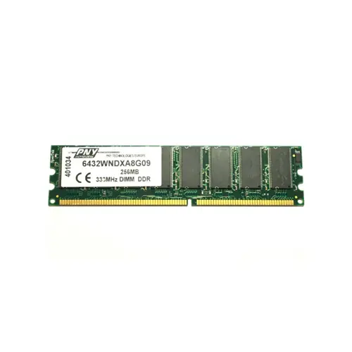 6432WNDXA8G09 - PNY 256MB DDR-333MHz PC2700 non-ECC Unbuffered CL2.5 …