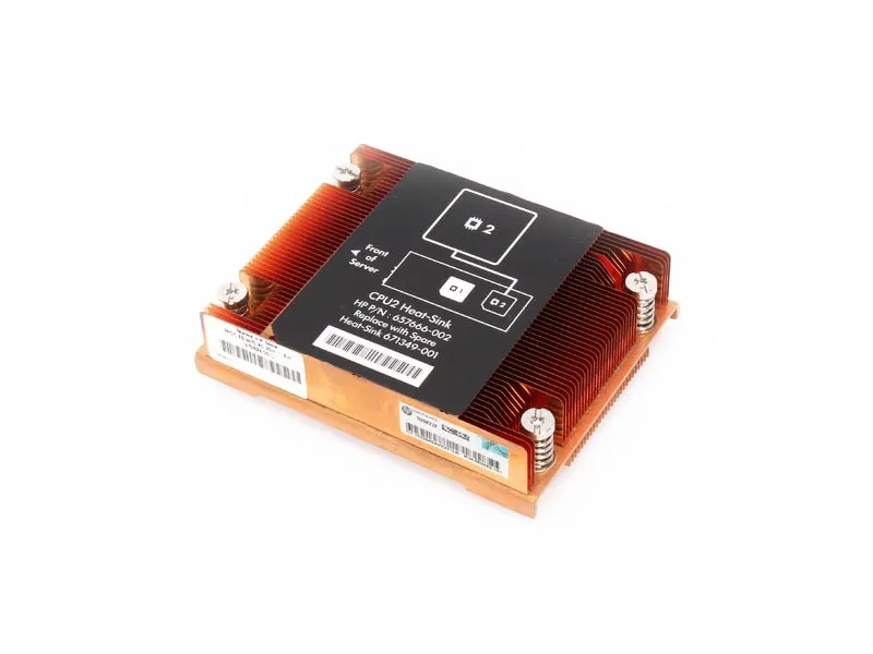 657666-002 - HP CPU-2 Heatsink Assembly for ProLiant SL200 Series Ser…