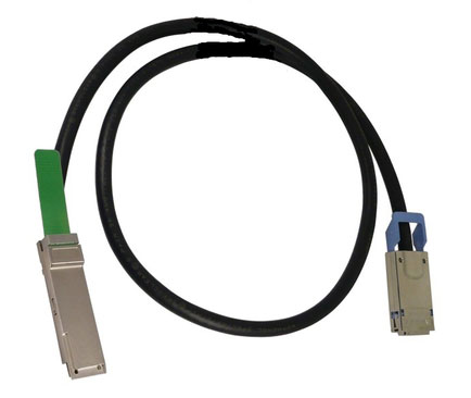 670759-B24 - HP 2m Fdr Quad Small Pluggable Infiniband Copper Cable