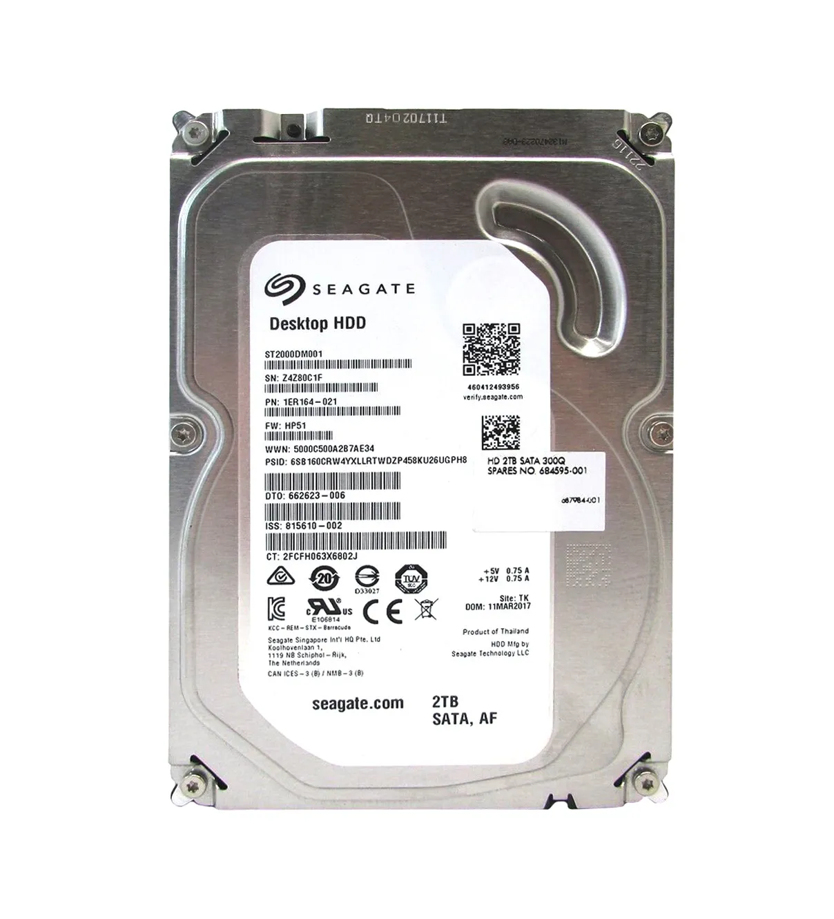Seagate ST32000645NS（3.5インチ HDD 2TB） Amazon.com: Seagate