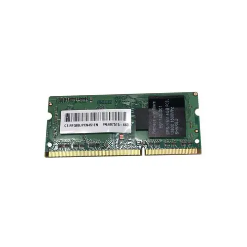687515-663 - HP 4GB DDR3-1600MHz PC3-12800 non-ECC Unbuffered CL11 20…