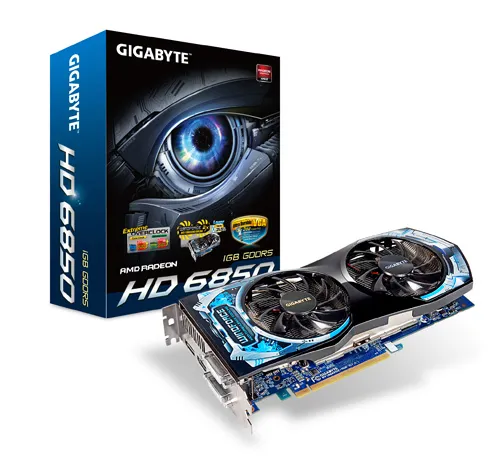 Gigabyte Radeon Hd 6850 1gb Ddr5 GV-R685OC-1GD Gigabyte AMD Radeon