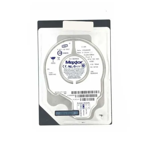 6E040L0711205 - Maxtor DiamondMax Plus 8 40GB 7200RPM ATA-133 2MB Cac…
