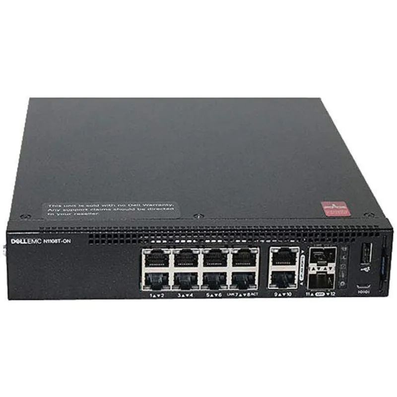 6G93K - Dell N1100-On Series 8-Port 1U Rack-Mountable Network Switch