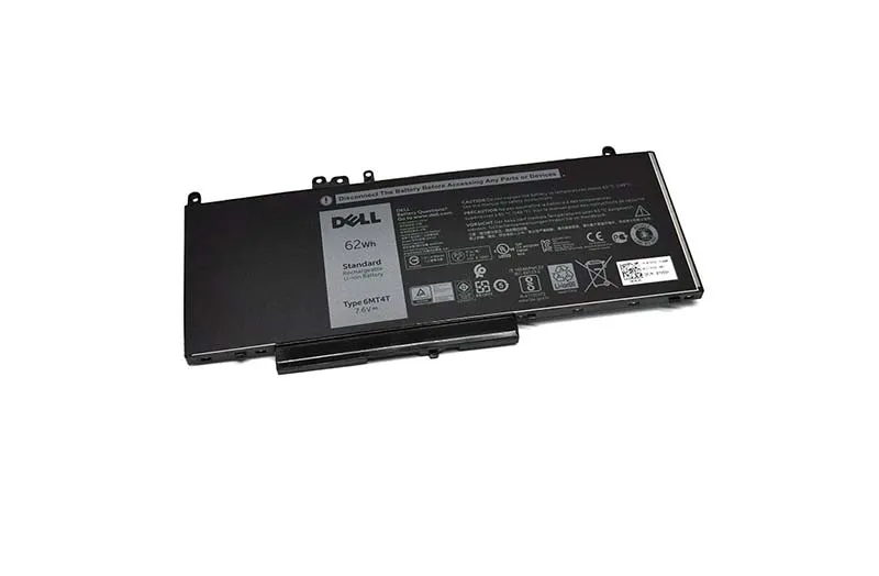 6MT4T - Dell 6-Cell 62WHr 7.6V Battery for Latitude E5450 E5550