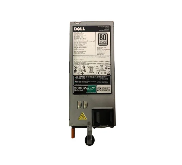 700-013796-0200 - Dell 2000-Watts 80 Plus Platinum Power Supply for P…