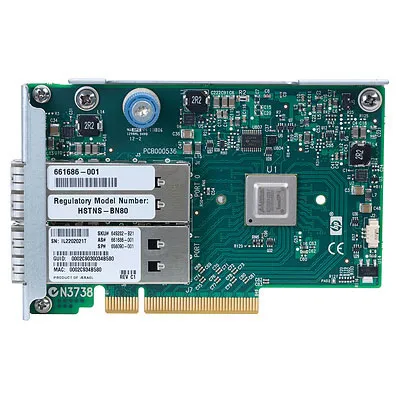702212-B21 - HP InfiniBand FDR 2-Port 545FLR-QSFP Adapter (Refurbishe…