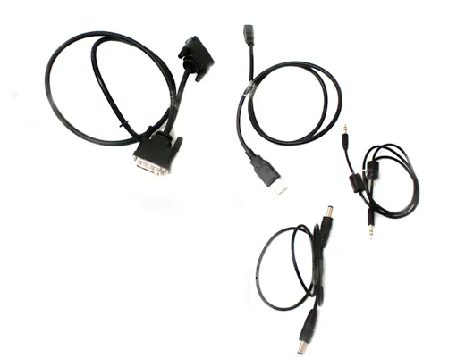 702782-001 - HP USB-A DC-in DVI-D Cable Kit for RP7 Retail System