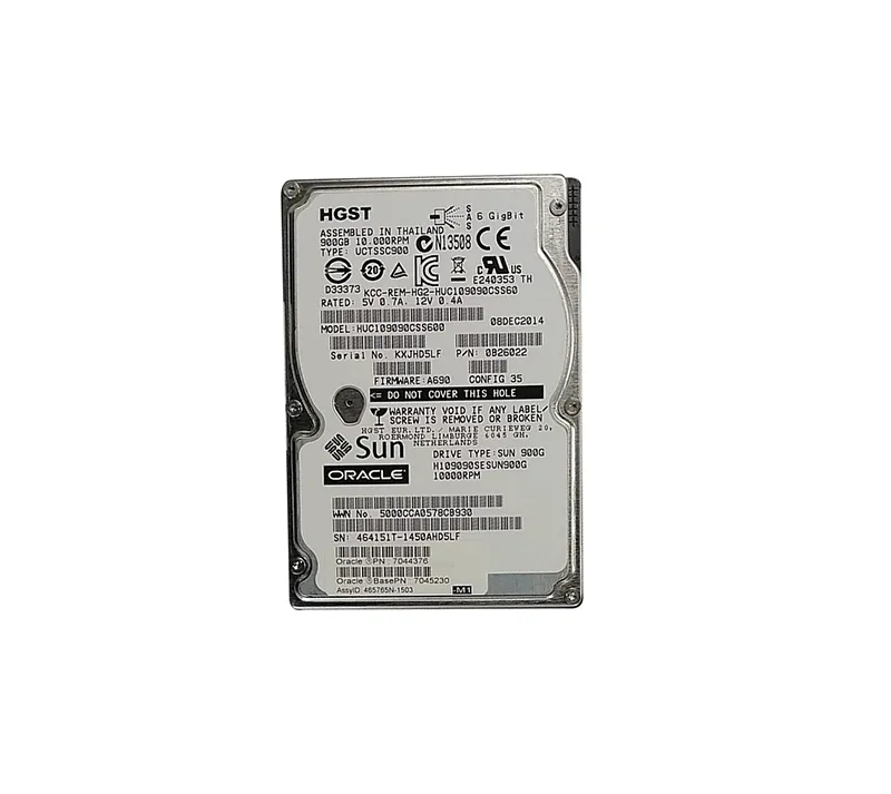 7044376 - Sun 900GB 10000RPM SAS 6Gb/s 2.5-inch Hard Drive
