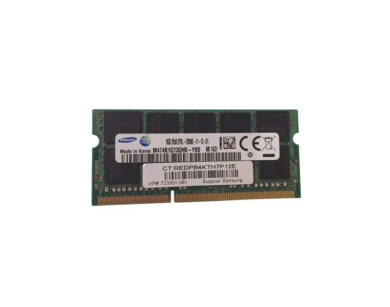 723301-081 - HP 8GB PC3-12800 DDR3-1600MHz ECC Unbuffered CL11 204-Pi…