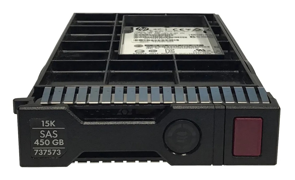 737394-B21 - HP 450GB 15000RPM SAS 12GB/s Hot-Pluggable SC Converter …