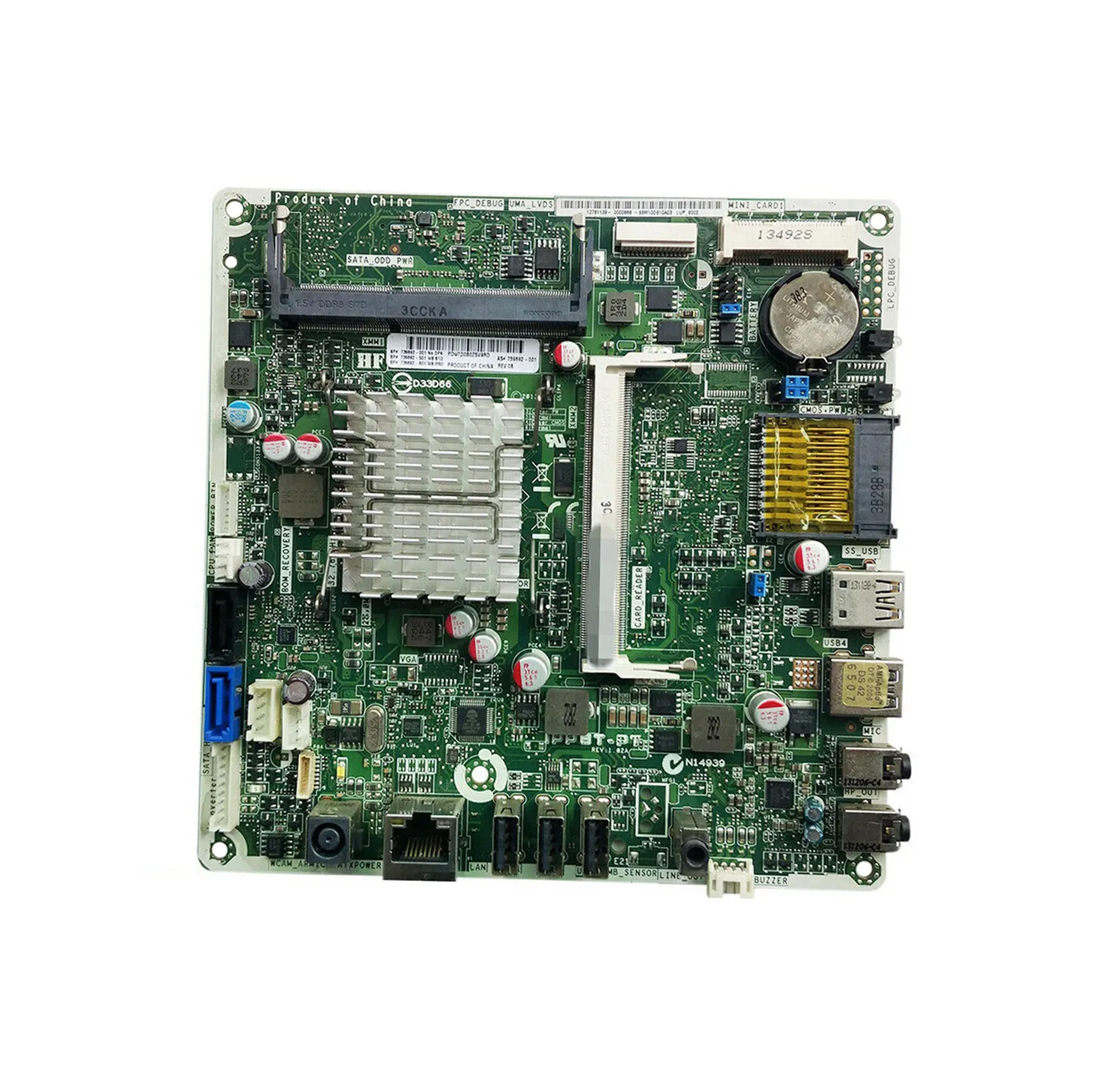 739692-001 HP Socket FCBGA1170 Intel System Board (Motherboard