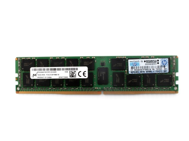 752369-081 - HP 16GB DDR4-2133MHz PC4-17000 ECC Registered CL15 288-P…