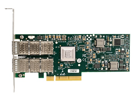 764284-B21 - HP InfiniBand FDR 544+QSFP 2-Port 10Gb / 40Gb Network Ad…