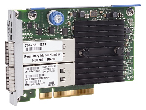764738-001 - HP Infiniband QDR/Ethernet 10GB 2-Port 544+flr-QSFP Adap…