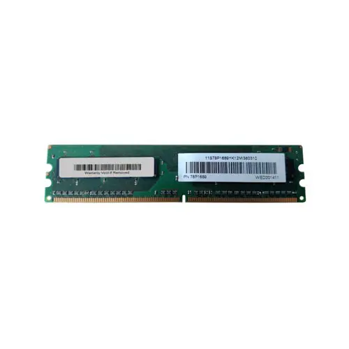 78P1689 - IBM 1GB DDR2-800MHz PC2-6400 non-ECC Unbuffered CL6 240-Pin…