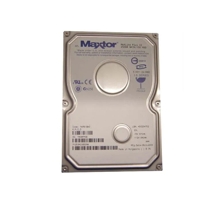 7y250M00653RA - Maxtor MaXLine Plus II 250GB 7200RPM SATA 1.5Gb/s 8MB…