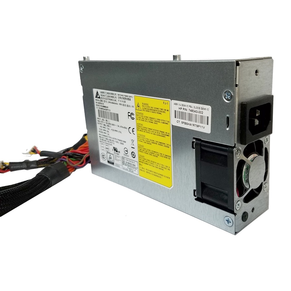 809669-001 - HP 250-Watts Power Supply for DL320 Gen8 Server