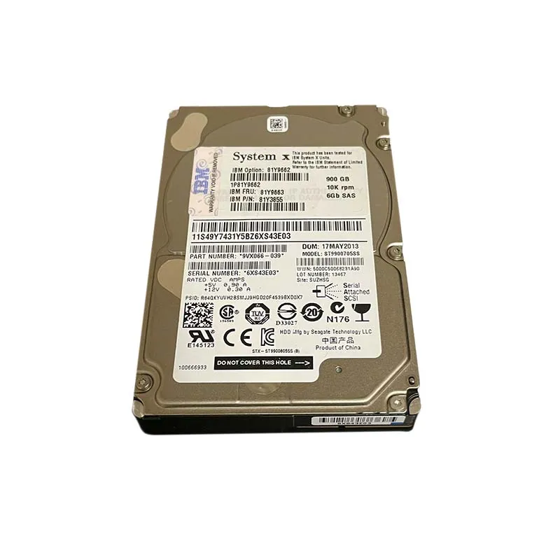 HGST (Hitachi) 900 GB SAS Hard Disk 2.5 Part Number-0B26014, Model Name/Number: HUC109090CSS600 at ₹ 1999/piece in New Delhi