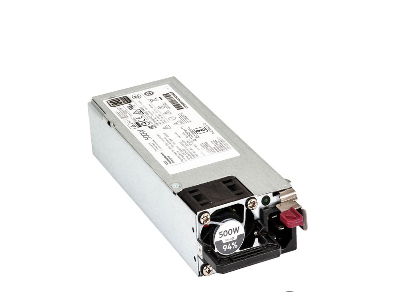 865399-101 - HP 500-Watts 100-240V PFC Passive 80 Plus Platinum Power…