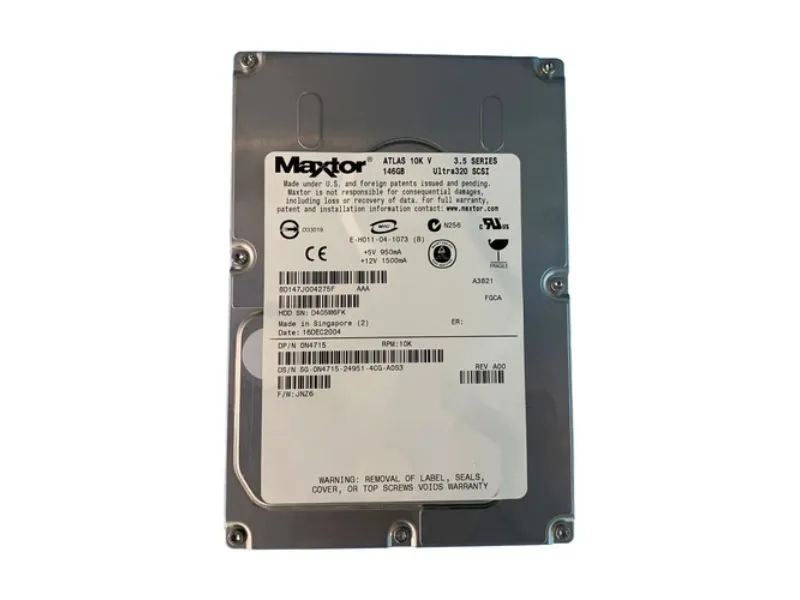 8D147J004275F - Maxtor Atlas 10K V 147.1GB 10000RPM Ultra-320 SCSI 80…