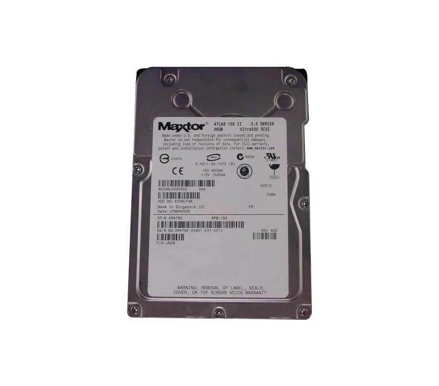 8E036J002535E - Maxtor Atlas 15K II 36.7GB 15000RPM Ultra-320 SCSI 80…
