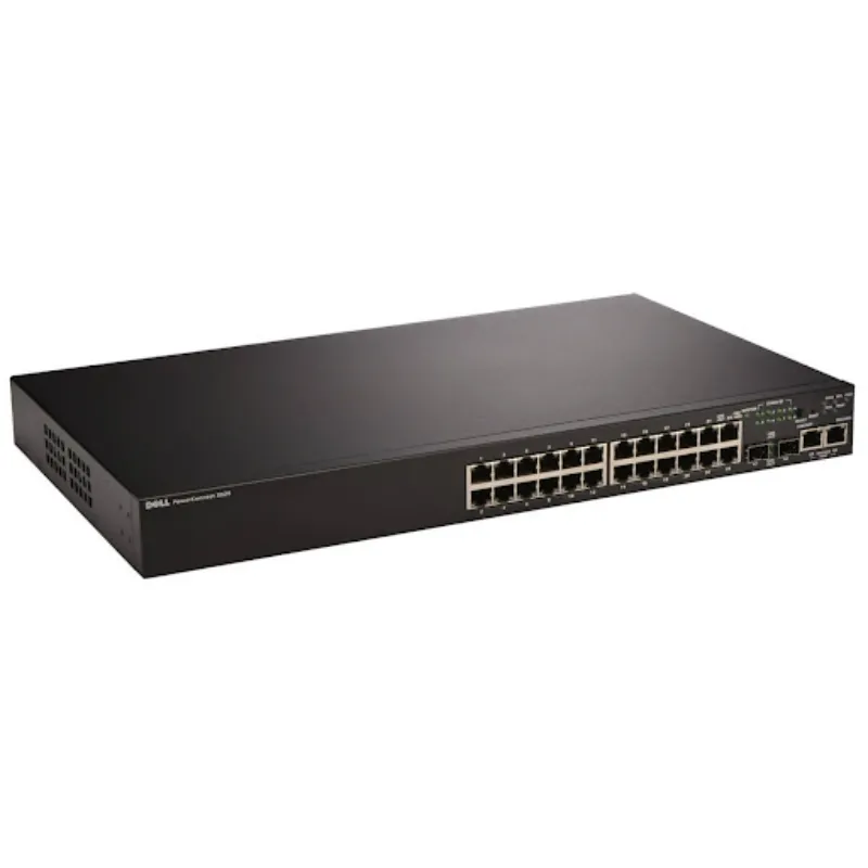 8H448 - Dell PowerConnect 3024 24-Ports 10/100 Fast Gigabit Switch