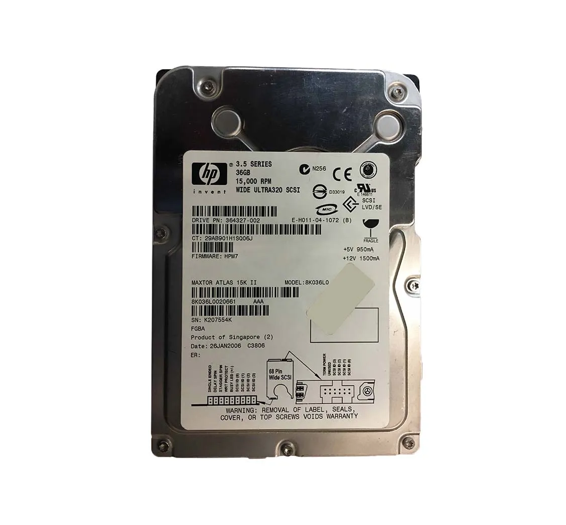 8K036L0020661 - Maxtor Atlas 15K II 36.7GB 15000RPM Ultra-320 SCSI 68…