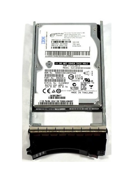 44V6833 - IBM 300GB 10000RPM SAS 6Gb/s Hot Swap 2.5-in HDD