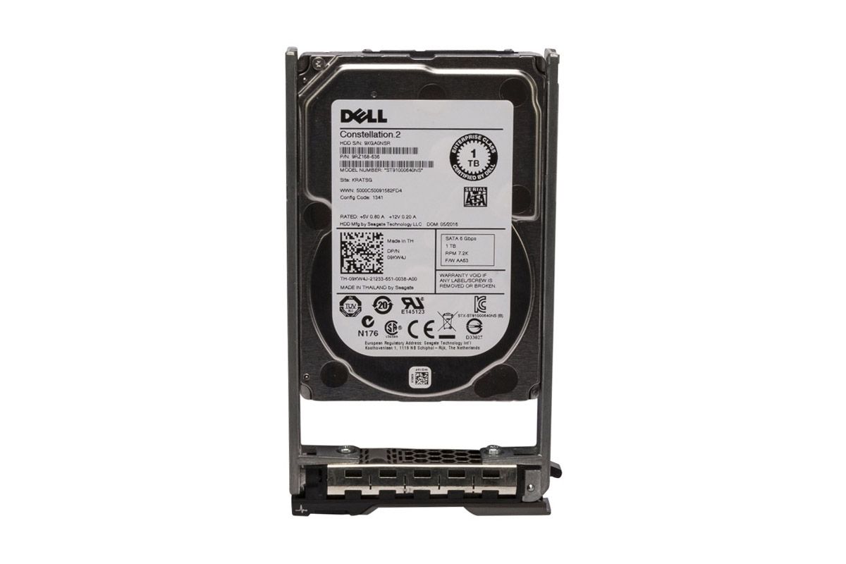 9KW4J - Dell 1TB 7200RPM SATA 6.0Gb/s 2.5-inch Enterprise Server Hard…