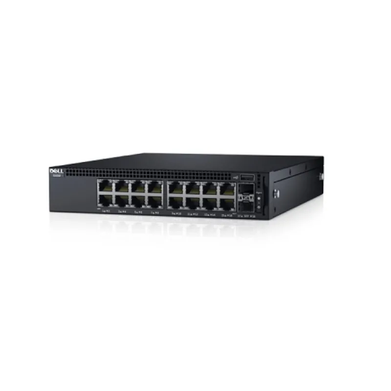 9PN0D - Dell PowerConnect X1018P 16-Ports 16 x 10/100/1000 + 2 x Giga…