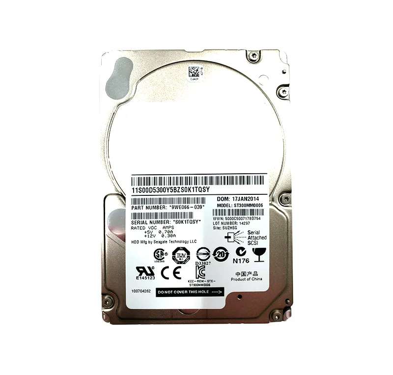 9WE066-039 - Seagate 300GB 10K SAS 6Gb/s 64MB Cache (RoHS) 2.5-in HDD