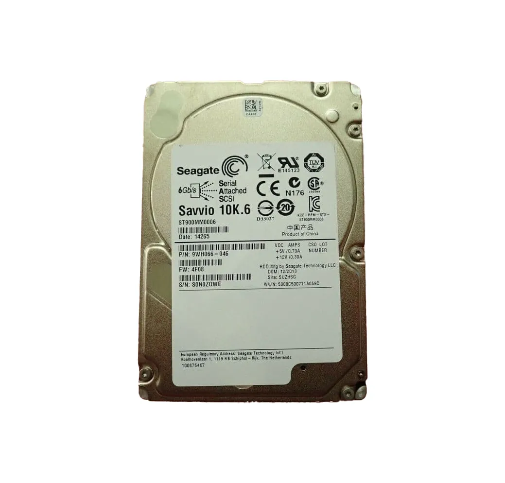 9WH066-046 - Seagate 900GB 10K SAS 6Gb/s Hot Swap 2.5-in HDD